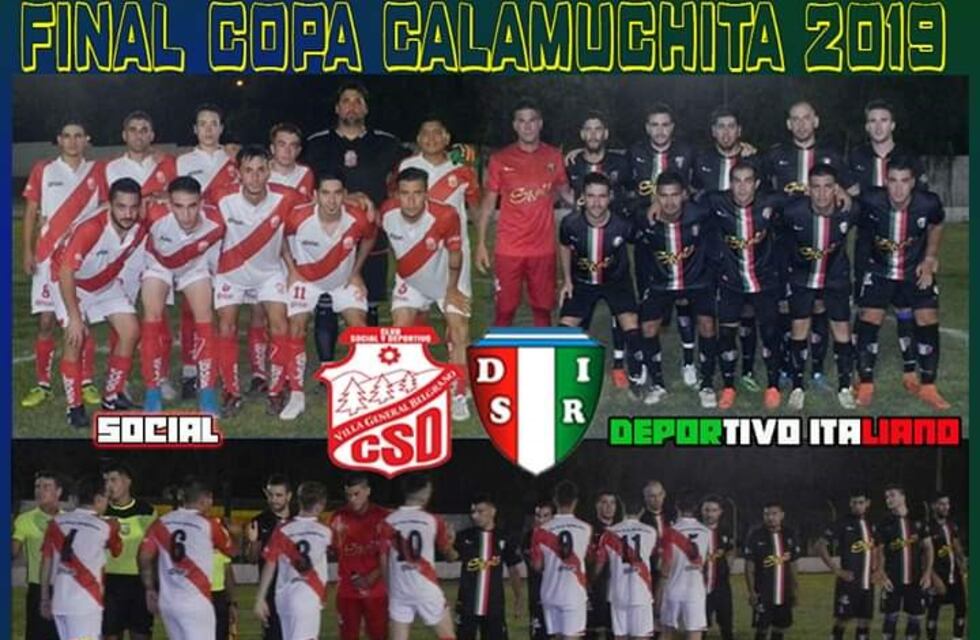 El clásico de las Sierras en la final de la Copa Calamuchita