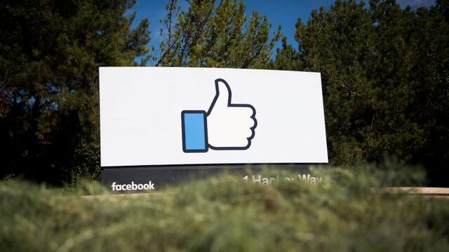 (FILES) This file photo taken on November 4, 2016 shows the Facebook sign and logo in Menlo Park, California. nFacebook said on May 3, 2017, it would add 3,000 people to screen out violent content as the social media giant faces scrutiny for a series of killings and suicides broadcast on its platform.