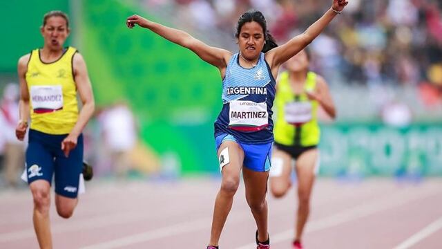 La velocista obtuvo el primer puesto el año pasado en los Parapanamericanos de Lima\u002E (Héctor Vivas)