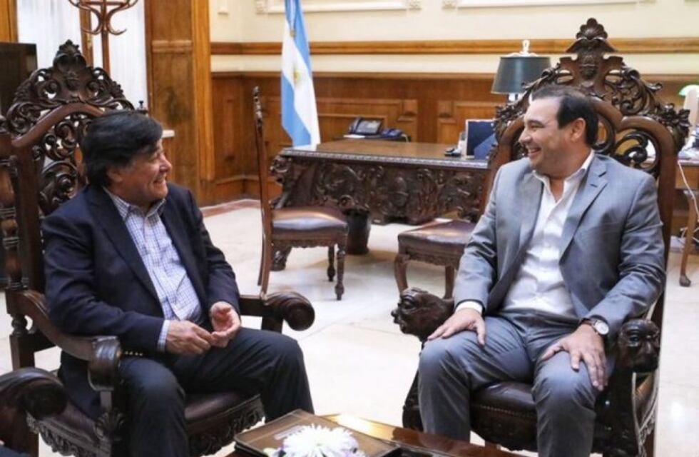 Gustavo Valdés firmó un convenio con el procurador del Tesoro de la nación Carlos Zannini