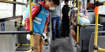 La limpieza de las unidades se intensificó antes de que se decretara el aislamiento obligatorio\u002E (@munirosario)