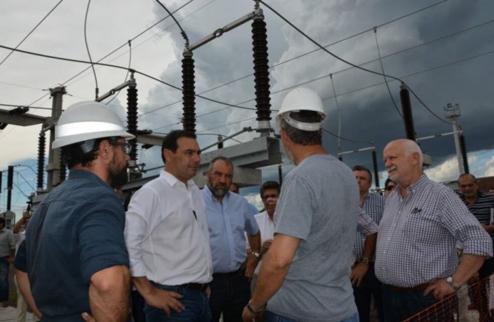 Valdés presentó obras energéticas en Goya