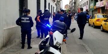 Robo en la zona bancaria de Córdoba\u002E