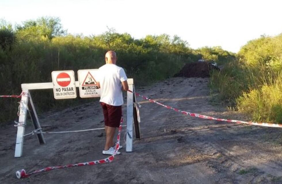 El intendente de Sauce de Luna realiza controles en el ingreso a la localidad