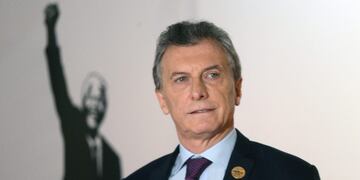 SAF03\u002E JOHANNESBURGO (SUDÁFRICA), 27/07/2018\u002E- Fotografía cedida por la presidencia argentina, del mandatario argentino, Mauricio Macri, durante su participación en la cumbre de los BRICS (Brasil, Rusia, la India, China y Sudáfrica) hoy, viernes 27 de julio de 2018, en Johannesburgo (Sudáfrica)\u002E Macri denunció hoy en la cumbre de los BRICS la \