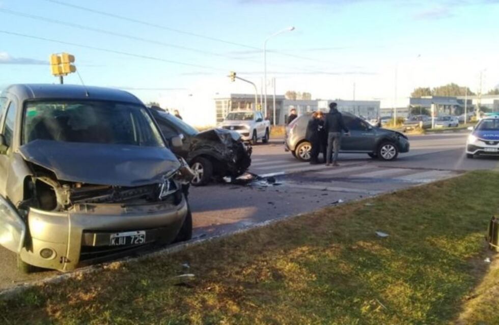 Un herido tras un choque múltiple cerca del Walmart