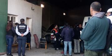 Allanan el taller de Móttola en busca de estupefacientes