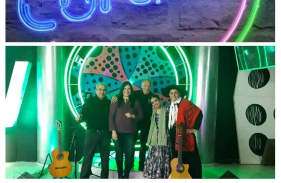 El trío Amalgama de pueblos en Canal 10