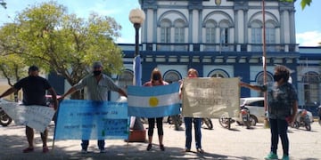 Policías piden la renuncia de Maislen\u002E\nCrédito: MáximaOnline