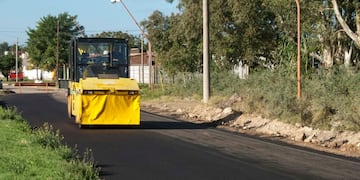 Punta Alta: pavimentación calle Alem