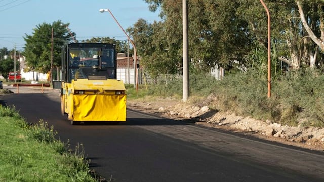 Punta Alta: pavimentación calle Alem