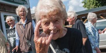 Abuelos alemanes se escaparon del geriátrico para ir a un festival de heavy metal\u002E