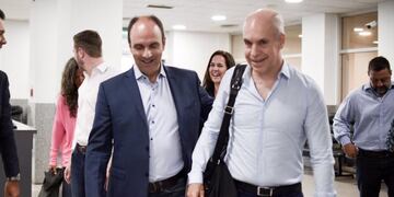 José Corral fue el encargado de recibir al dirigente del PRO\u002E (@josecorralsf)