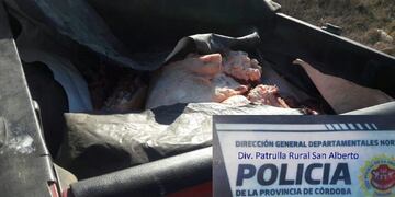 Transporte ilegal de carne