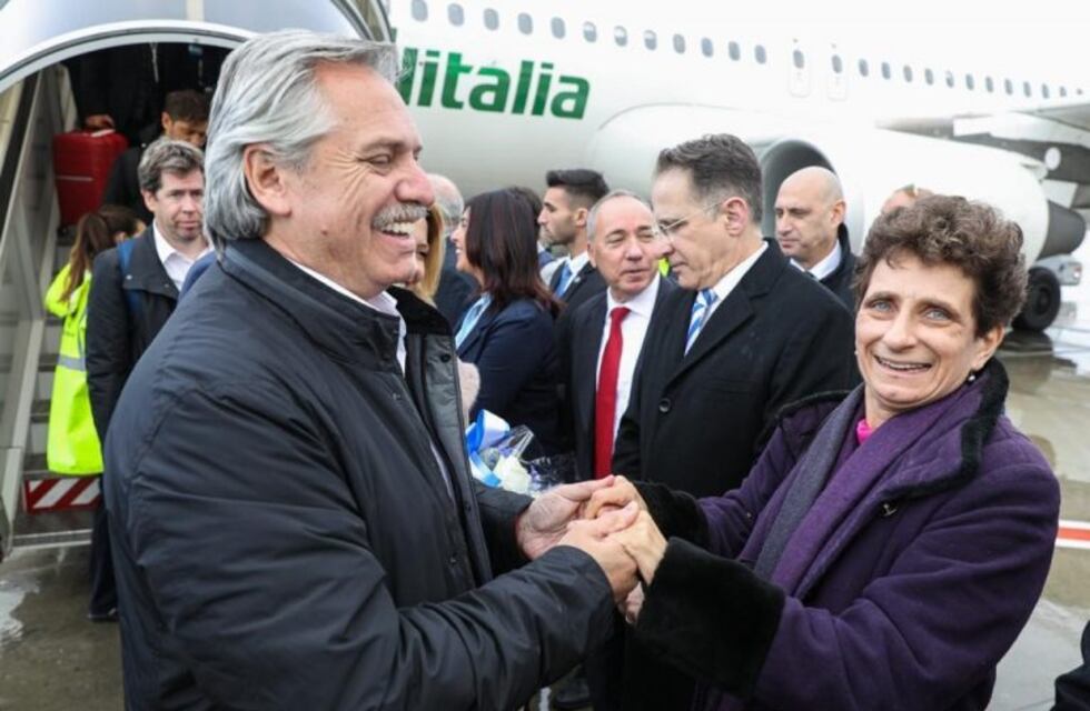 Alberto Fernández llegó a Israel en su primera gira internacional como Presidente