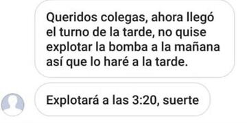 Se viralizó una nueva amenaza de bomba al colegio San Jorge\u002E