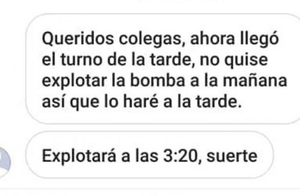 Se difunde una nueva amenaza de bomba al colegio San Jorge