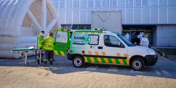 Murió una mujer en Mar del Plata e investigan si tenía coronavirus (Foto: Twitter Salud Mar del Plata)