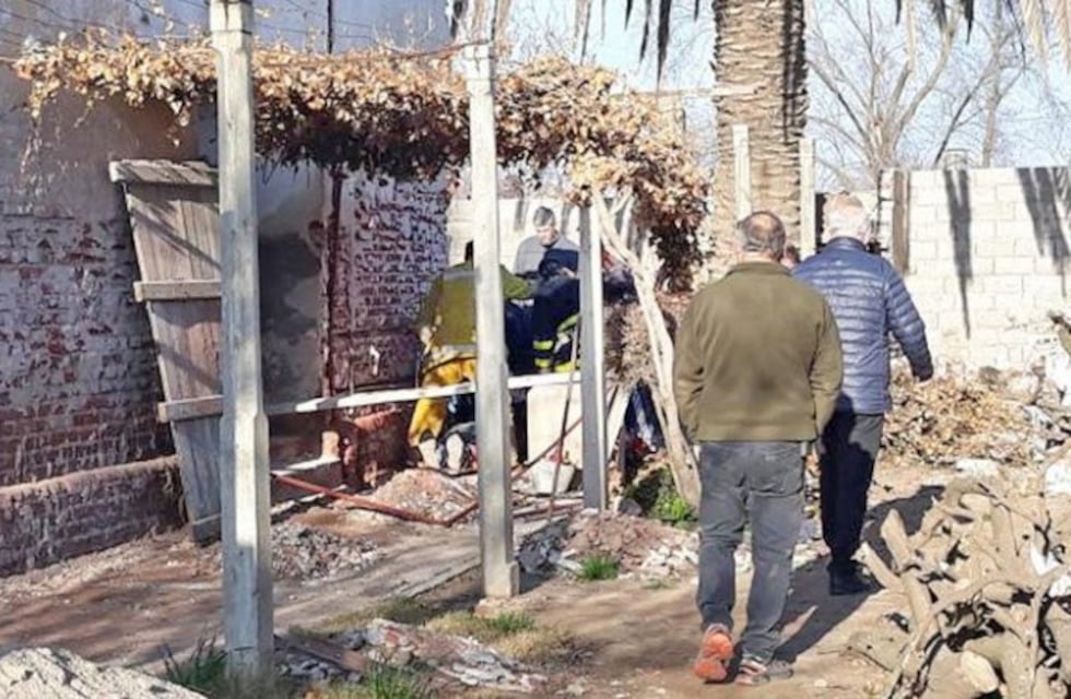 General Cabrera: un albañil cayó desde tres metros tras recibir una descarga eléctrica