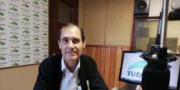 Alberto Barros sacerdote vicepresidente de Cáritas en Posadas\u002E (Radio Tupambaé)