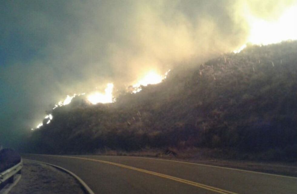 Nuevo incendio en las Altas Cumbres