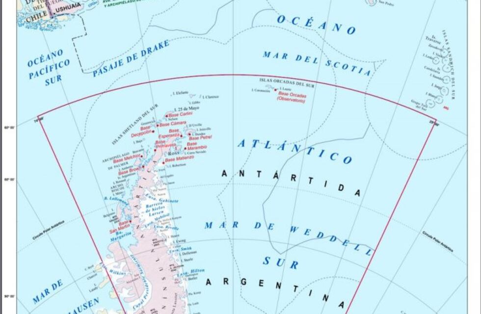 El proyecto para incorporar el mapa de Argentina Bicontinental al DNI fue presentado ante Nación