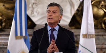 El presidente argentino, Mauricio Macri, anuncia el 15/03/2017 en Buenos Aires, Argentina, un acuerdo entre los sectores empresarial, sindical y gubernamental para reactivar la industria automotriz y duplicar la producciu00f3n actual a un millu00f3n de vehu00edculos