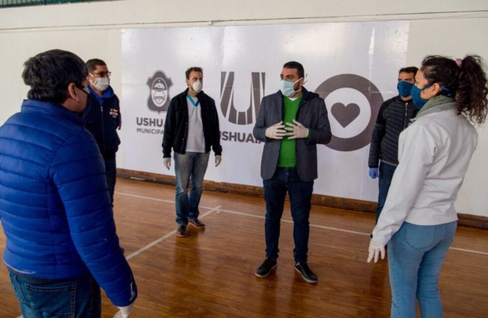 El Intendente Vuoto supervisó los avances del Polo Hospitalario para la emergencia