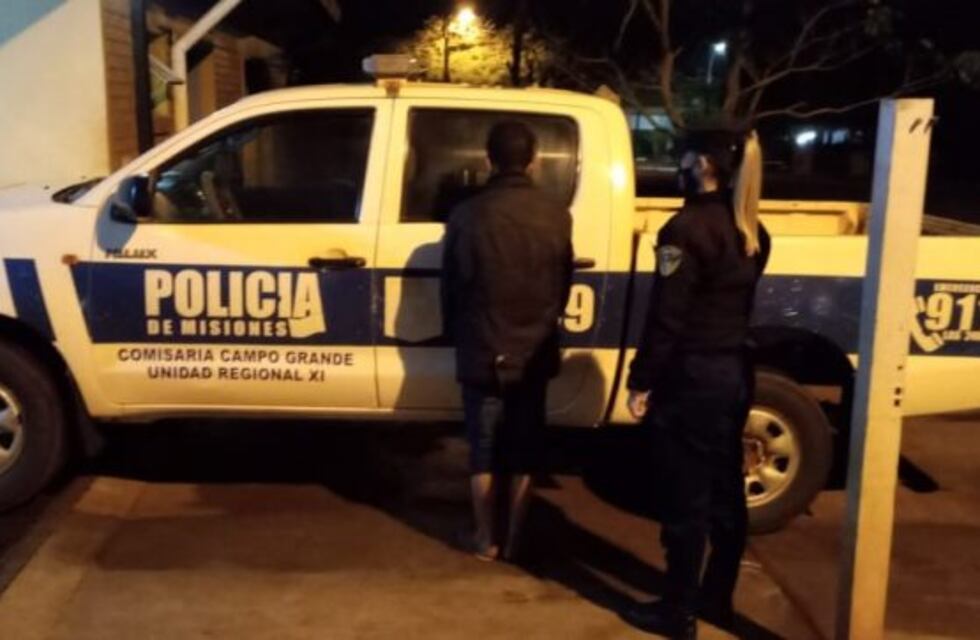 Detuvieron a un joven que agredió a su hermana y a su madre