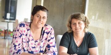 Daniela Gargantini y Mariela Ballatore integrantes de Todos Juntos Hacemos por Arroyito