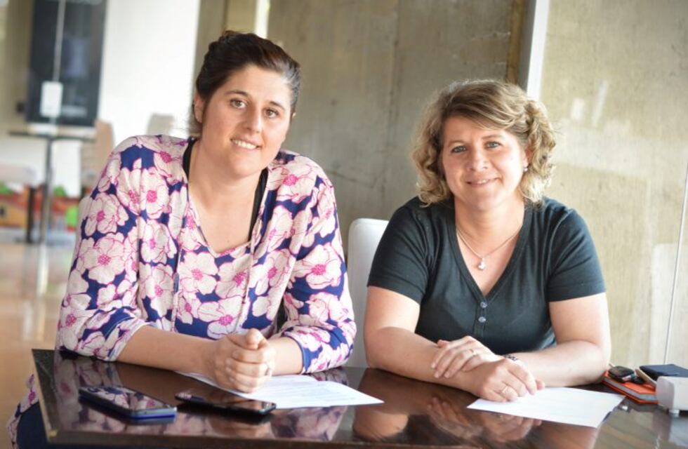 Las arquitectas Daniela Gargantini y Mariela Ballatore coordinan el equipo de Desarrollo Urbano y Habitacional