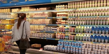 Góndola de lácteos\u002E