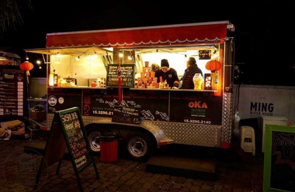 Food trucks rosarinos proponen crear "parques de comida"