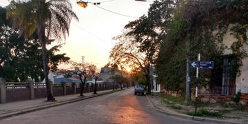 Siesta con térmica en 39 grados en Corrientes\u002E