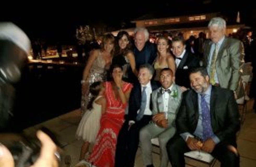 Mauricio Macri y Juliana Awada, presentes en el casamiento de Tevez
