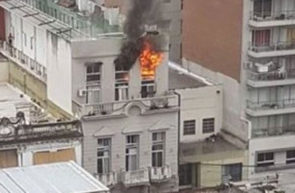 Susto por un incendio en una residencia de estudiantes de Buenos Aires y San Juan
