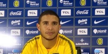 El volante Diego Arismendi  fue presentado en Central este martes\u002E (CARC)