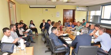 Reunión con estatales (Gobierno de La Pampa)