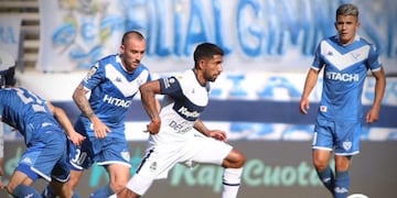 Gimnasia empató 2 a 2 ante Vélez en el estadio Juan Carmelo Zerillo por la segunda fecha 6 de la zona 6 de la Copa de la Liga Profesional (Gimnasia oficial)