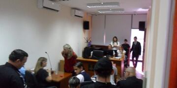 Audiencia imputativa por la muerte de Gonzalo Glaría (Vía Rafaela)