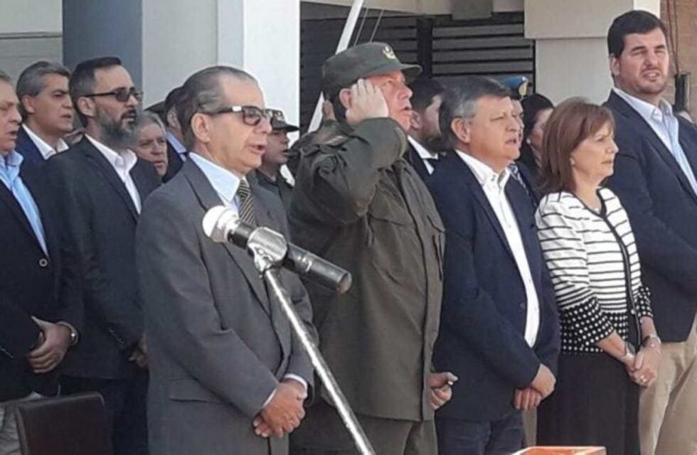 Sáenz Peña: Bullrich inauguró un nuevo edificio de Gendarmería Nacional