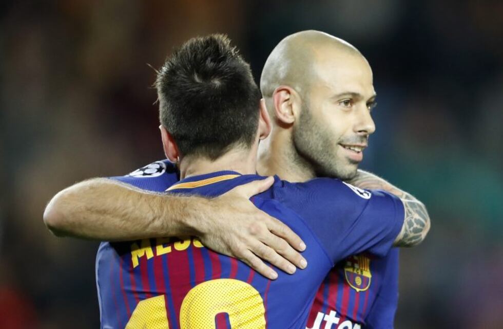 El emotivo mensaje de Messi a Mascherano tras su salida del Barcelona