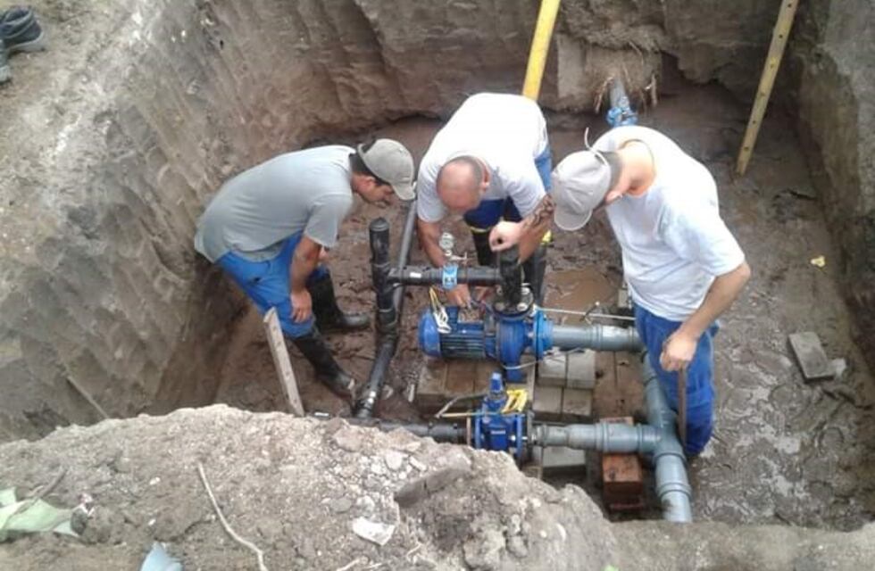 Ya funciona la bomba de agua de B° Latinoamerica en Jesús María