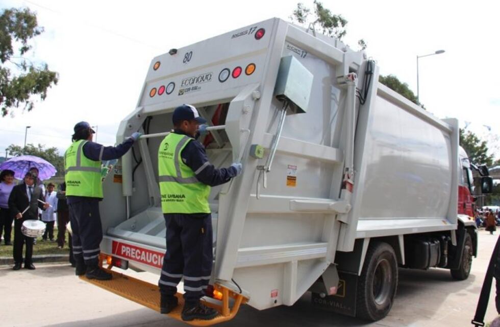 La recolección de basura será normal este martes