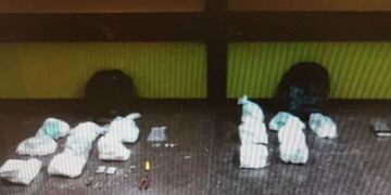 Cocaína y otros elementos secuestrados en Tribunales Federales de Córdoba\u002E