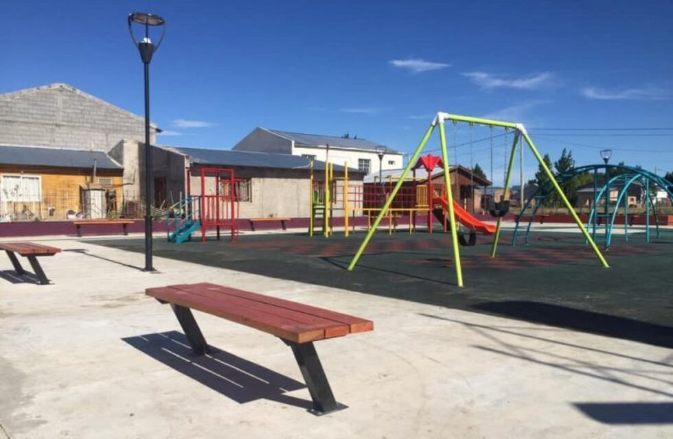 Perito Moreno: así está quedando la plaza que pronto será inaugurada