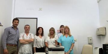 Donación del Rotary Club al Hospital Pirovano (facebook/Rotary Club Tres Arroyos)