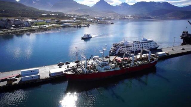 Puerto de Ushuaia.