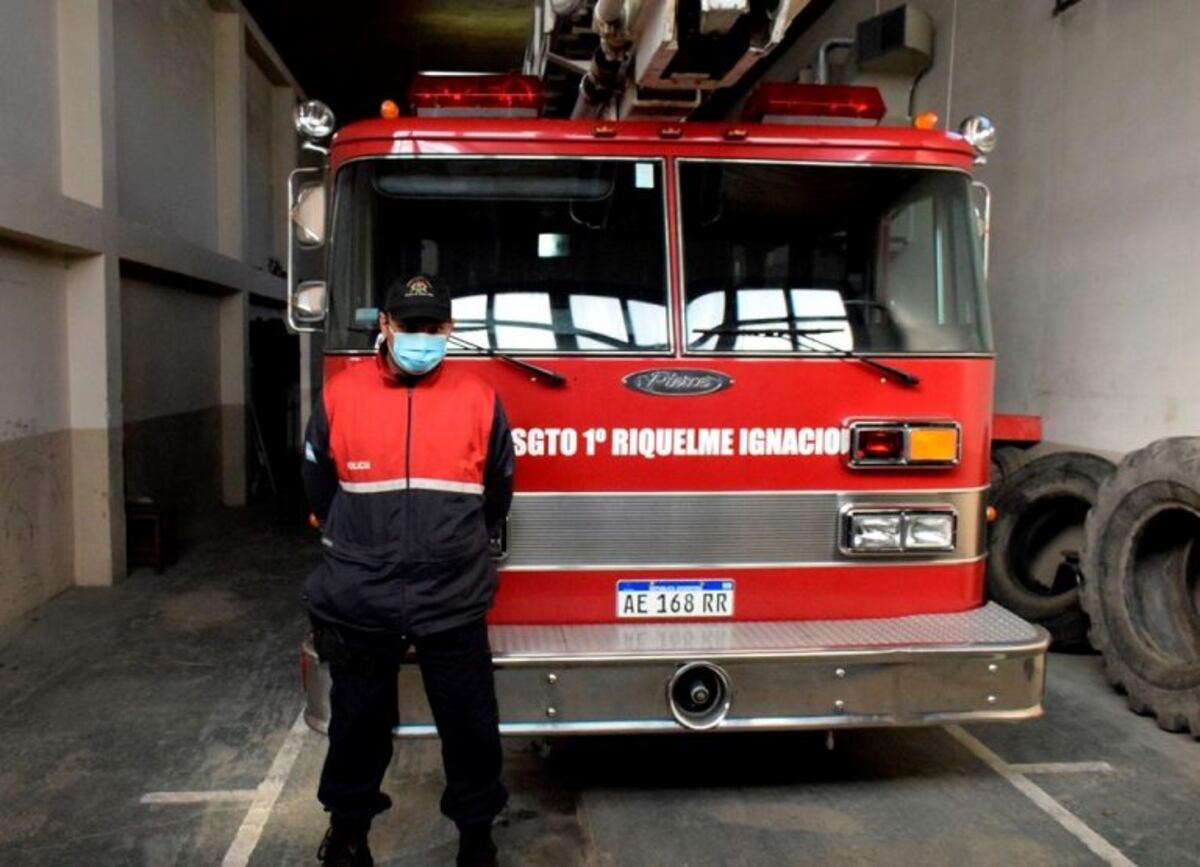 Sargento del Cuartel Central de Bomberos donó plasma