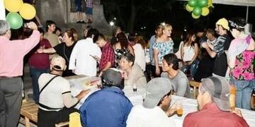 Cena de Fin de año en el parque San Martín